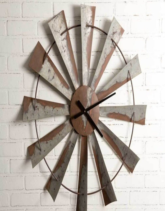 Windmill Wall Clock - 32 inch