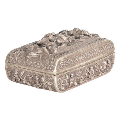 Burmese Vintage Silver Box